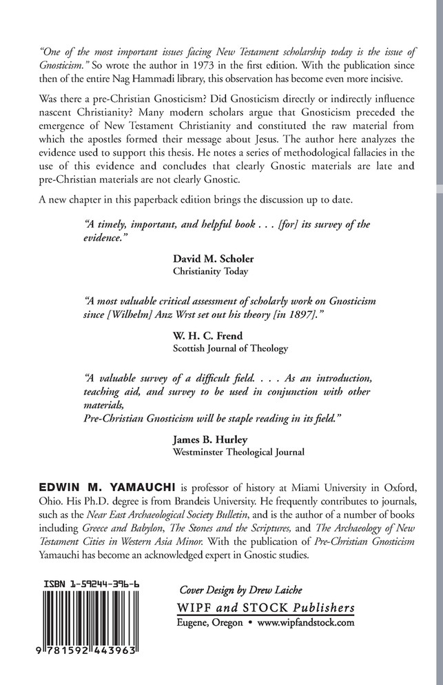 Pre-Christian Gnosticism