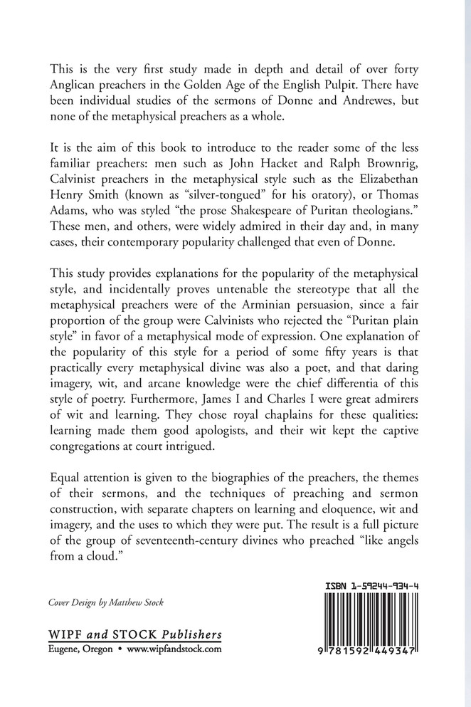 Like Angels from a Cloud