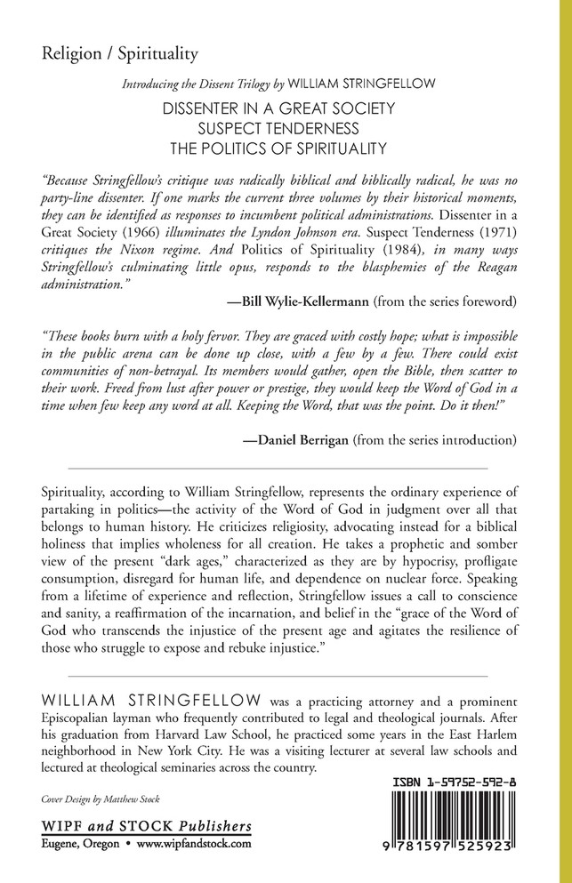 The Politics of Spirituality
