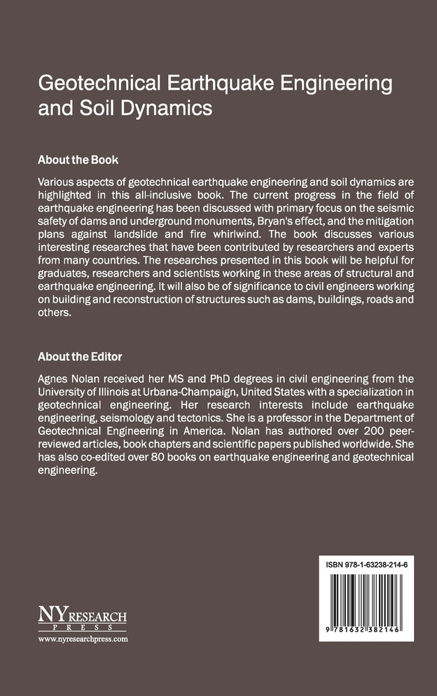 Geotechnical Earthquake Engineering and Soil Dynamics