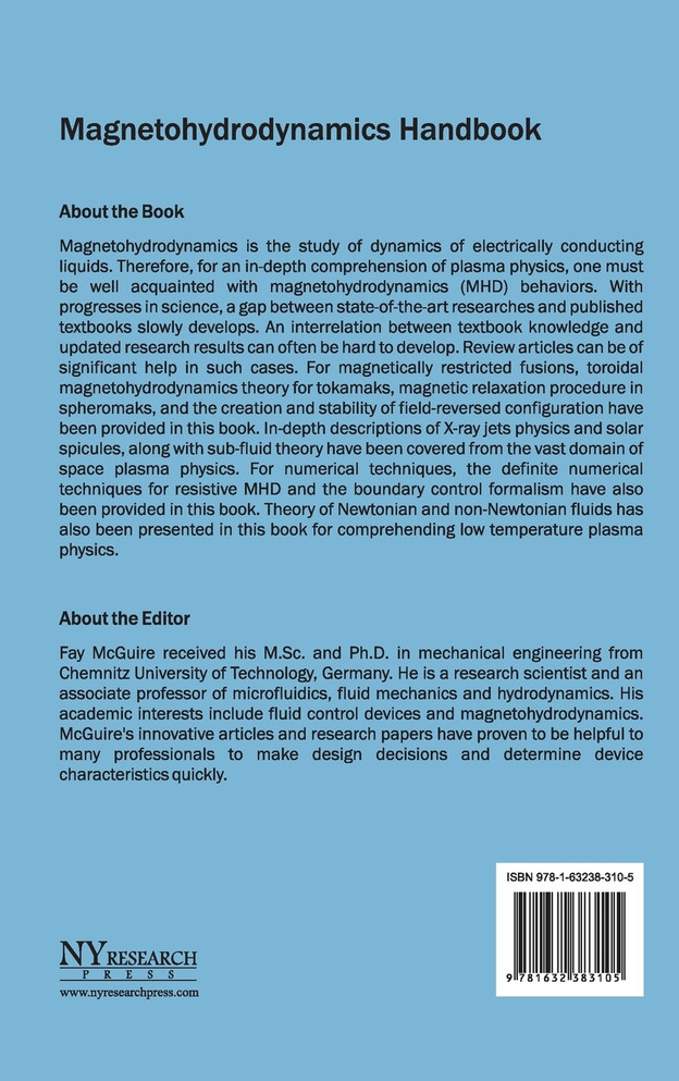 Magnetohydrodynamics Handbook