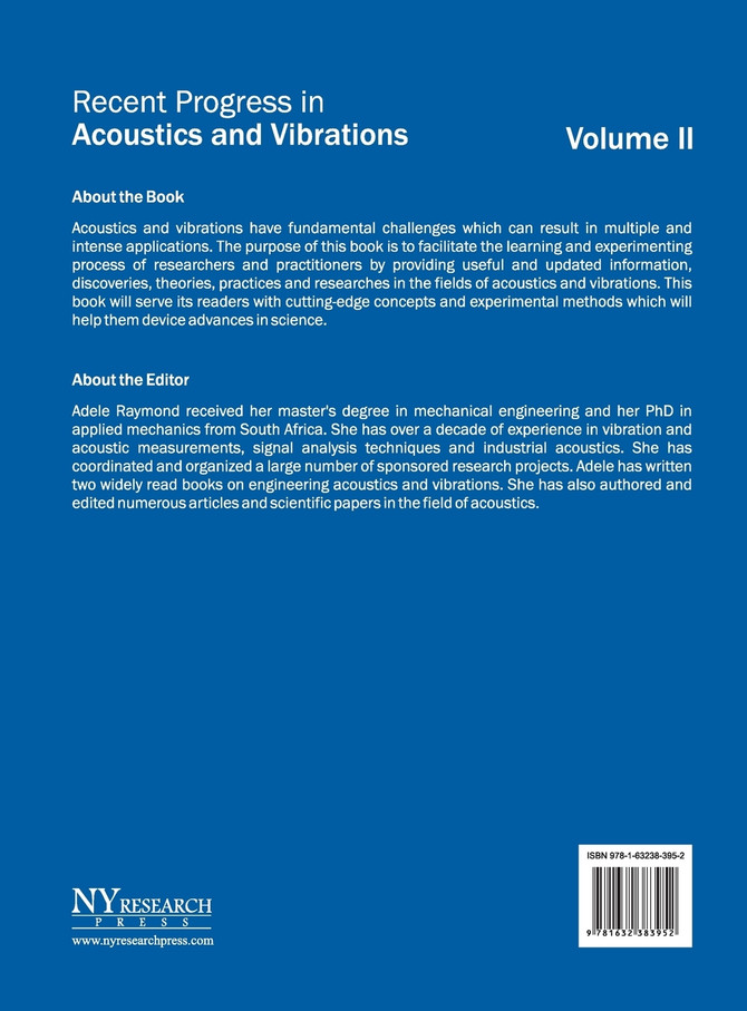 Recent Progress in Acoustics and Vibrations
