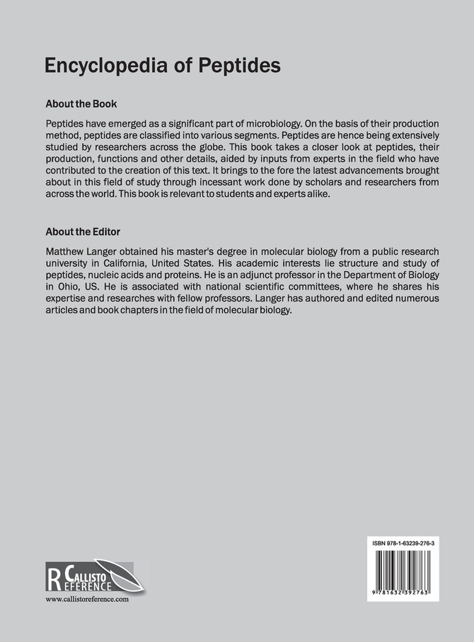 Encyclopedia of Peptides