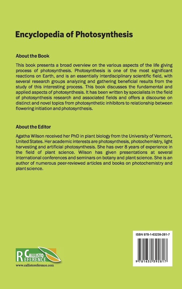 Encyclopedia of Photosynthesis