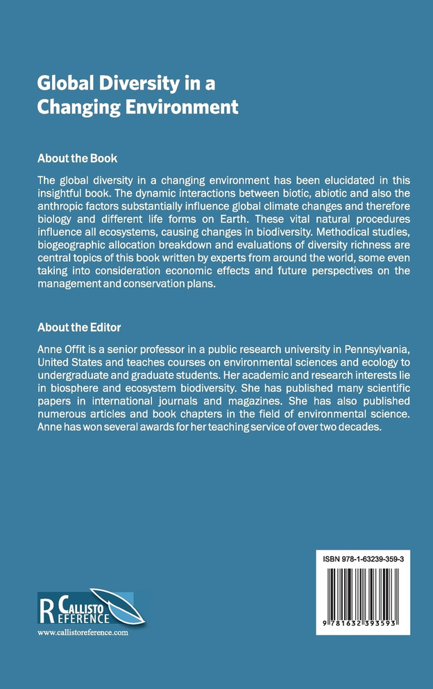 Global Diversity in a Changing Environment
