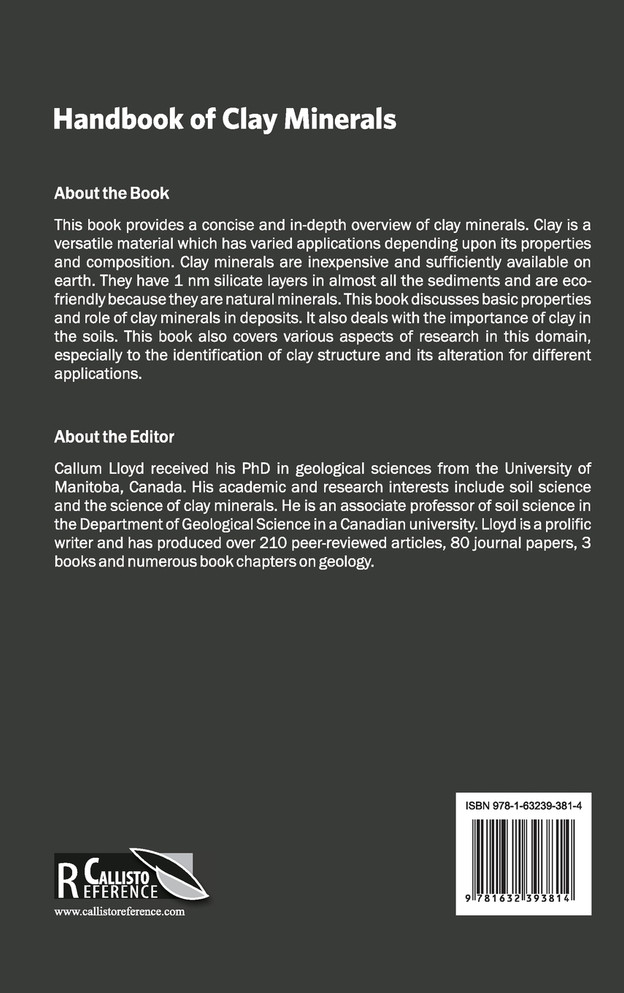 Handbook of Clay Minerals