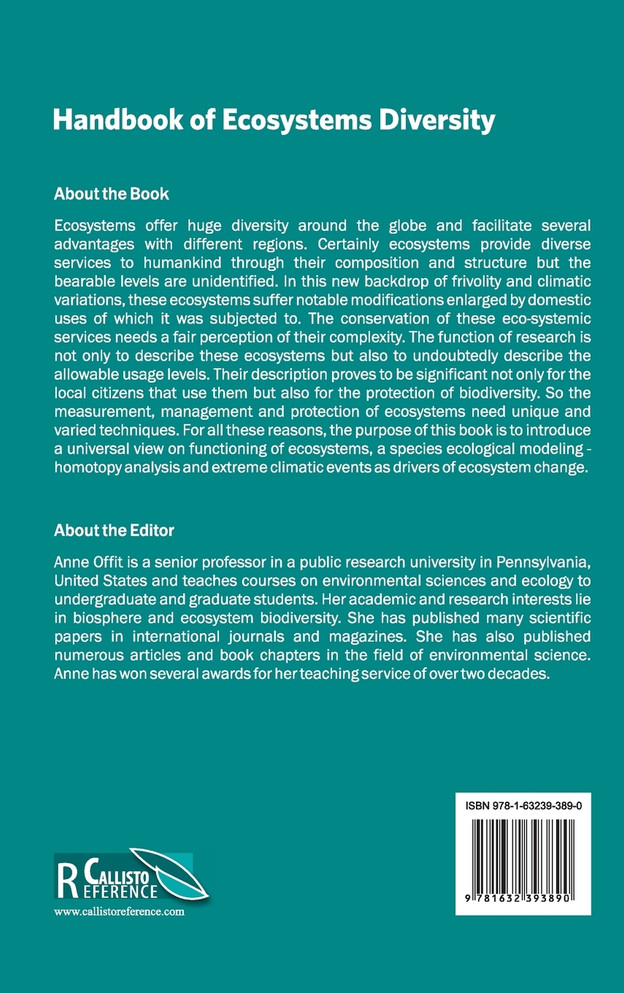 Handbook of Ecosystems Diversity