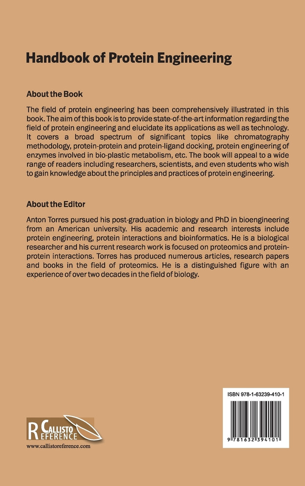 Handbook of Protein Engineering