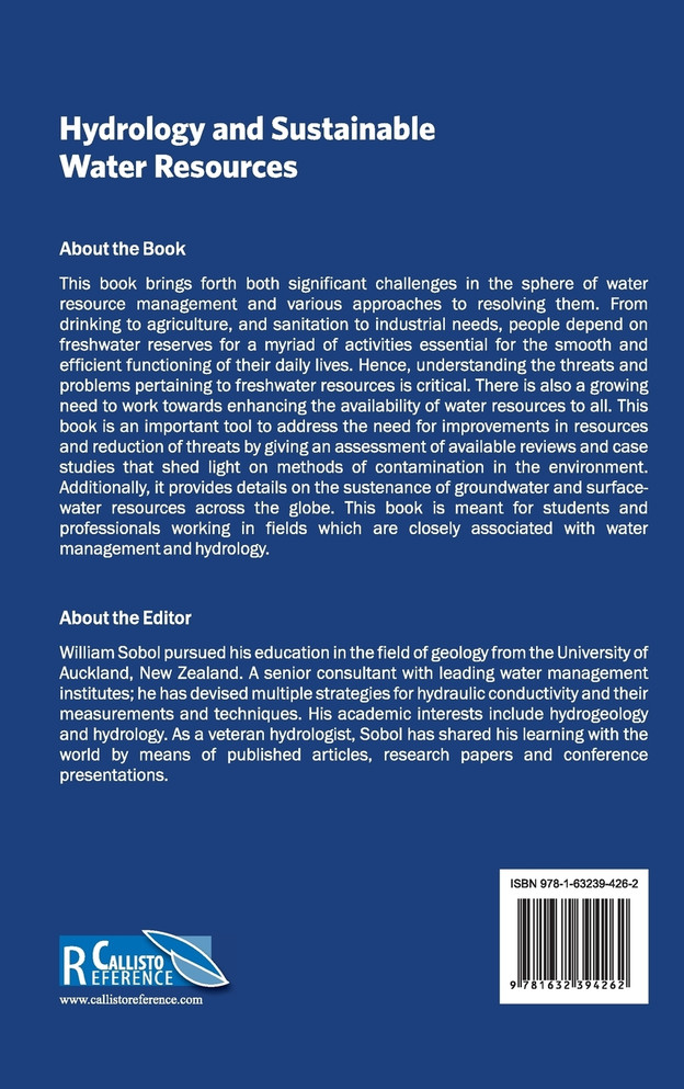 Hydrology and Sustainable Water Resources