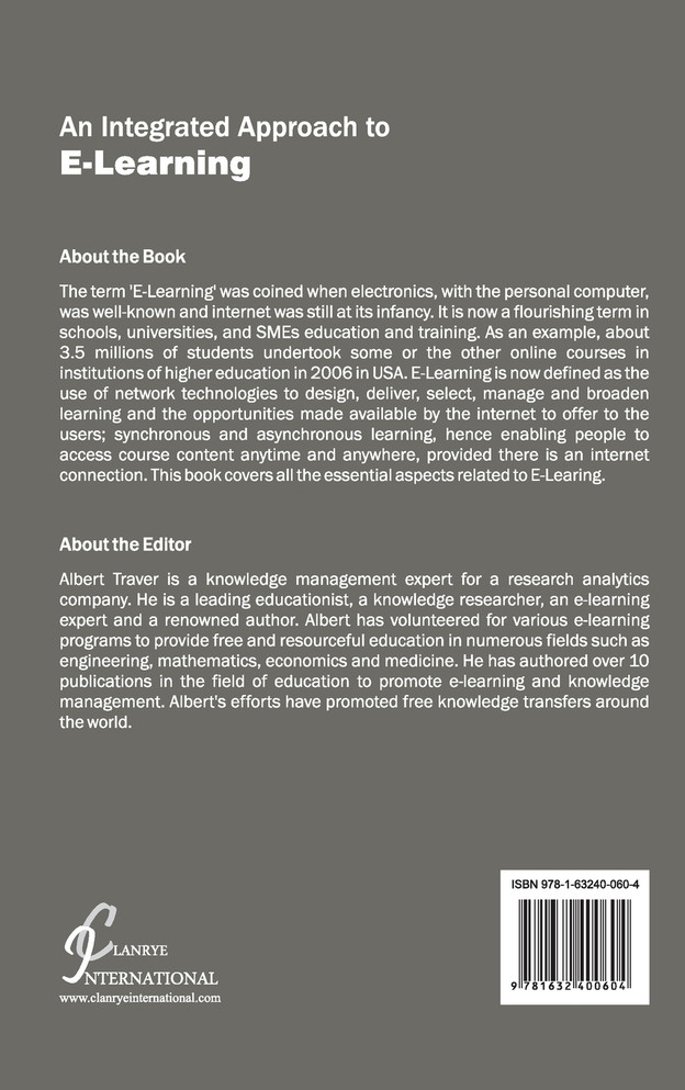 An Integrated Approach to E-Learning