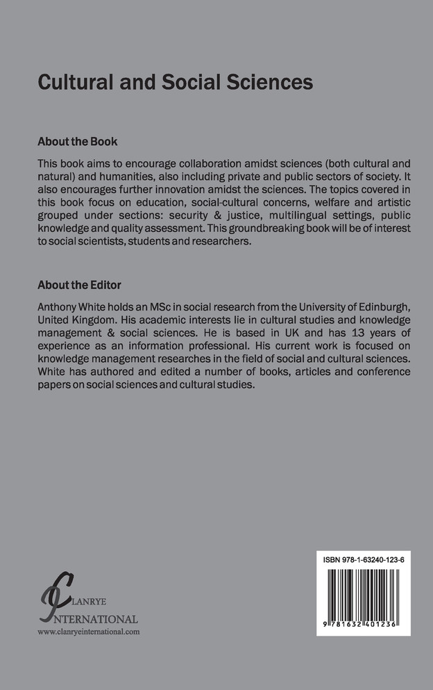 Cultural and Social Sciences