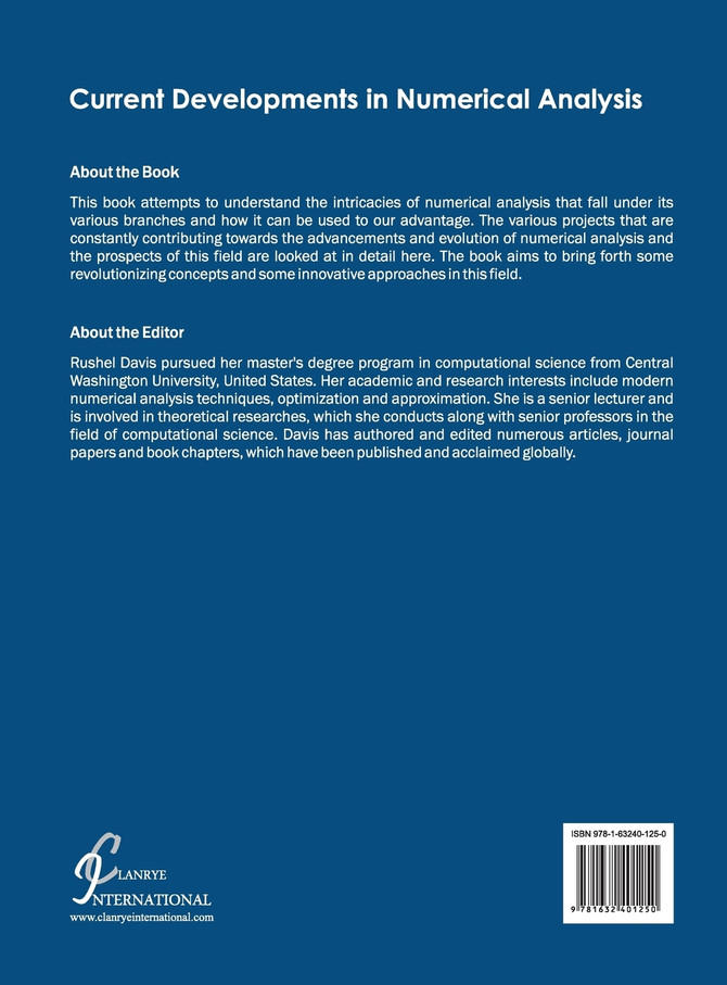 Current Developments in Numerical Analysis
