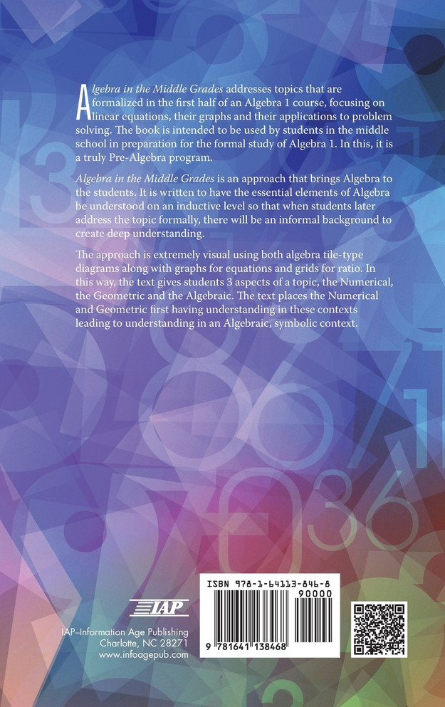 Algebra for the Middle Grades (hc)