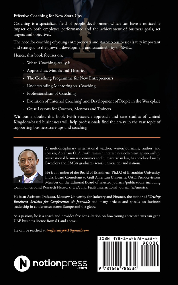 Effective Coaching for New Start-Ups