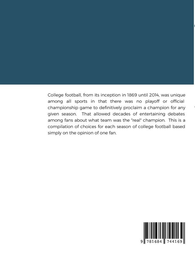 College Football National Champions