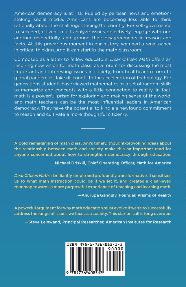 Dear Citizen Math