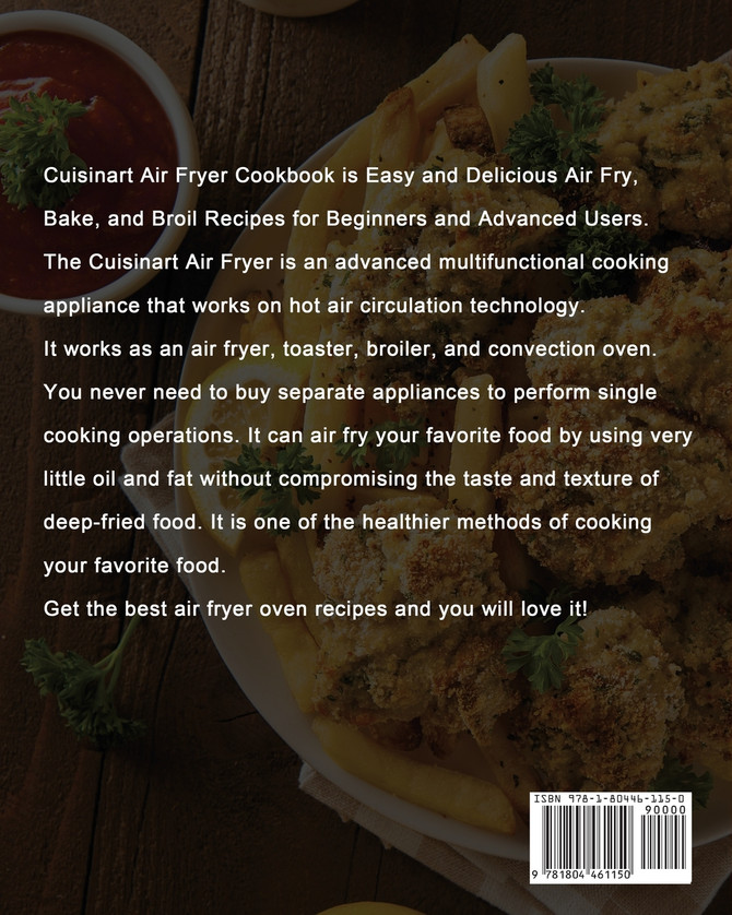 Cuisinart Air Fryer Cookbook 2022