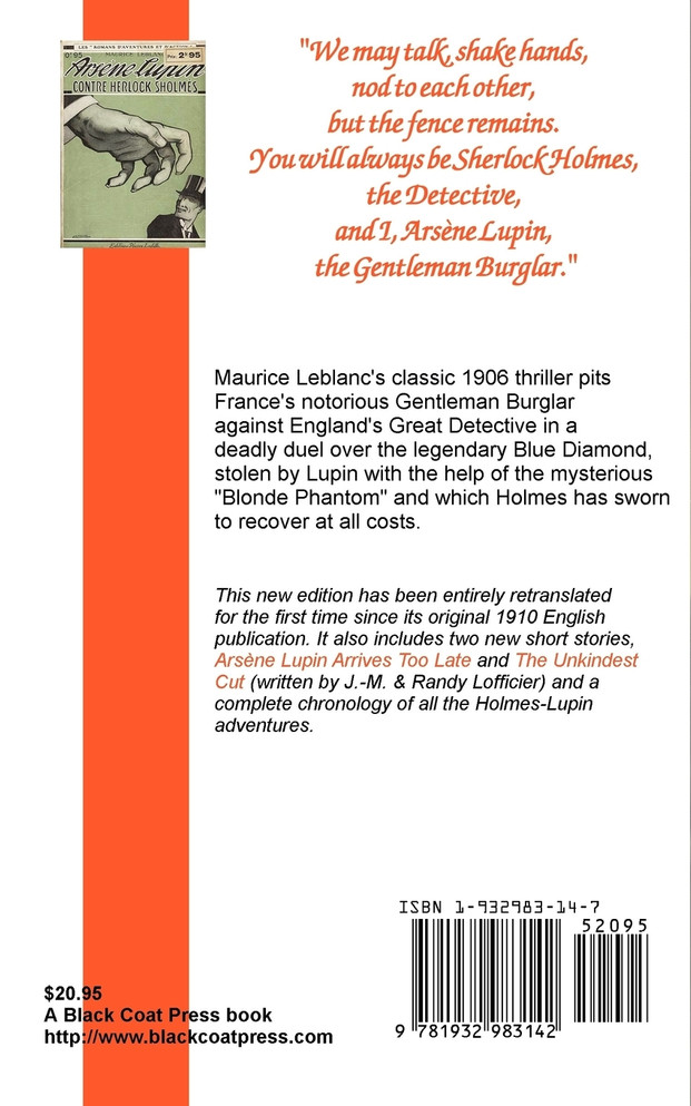 Arsene Lupin vs Sherlock Holmes