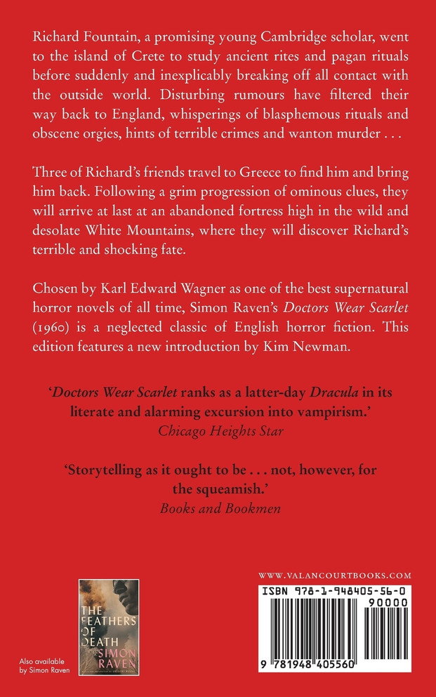 Doctors Wear Scarlet (Valancourt 20th Century Classics)