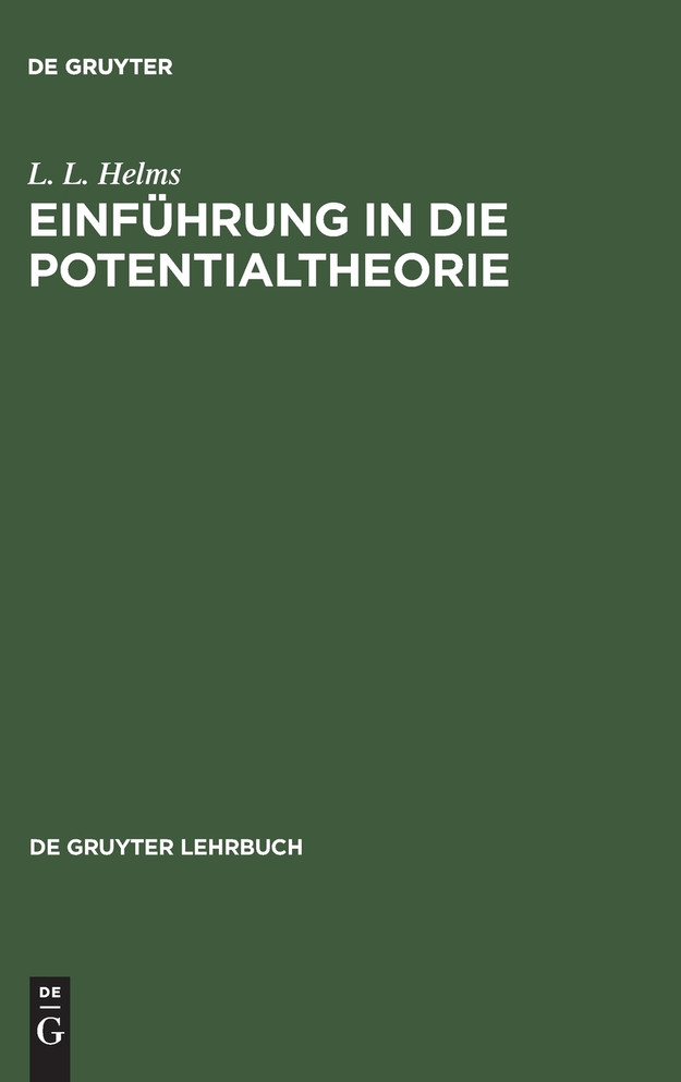 Einführung in die Potentialtheorie