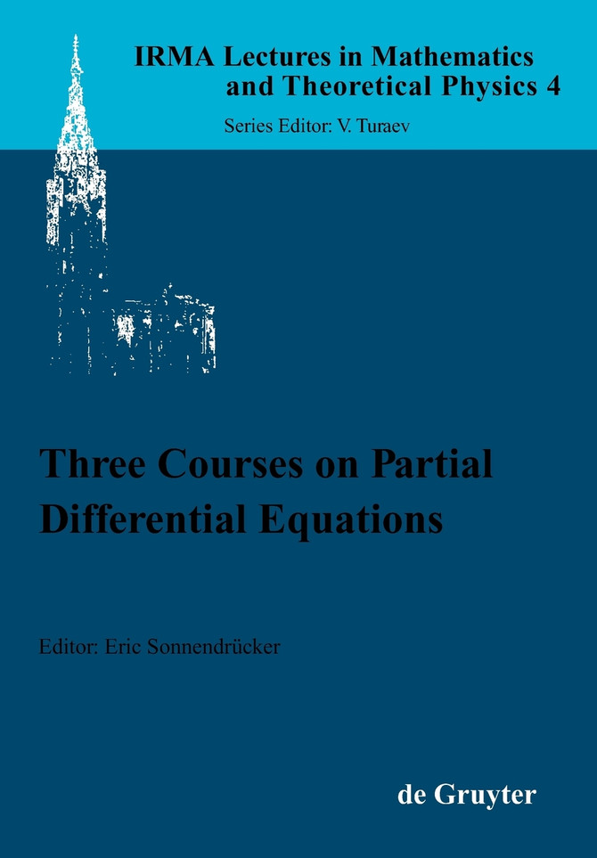 Three Courses on Partial Differential Equations