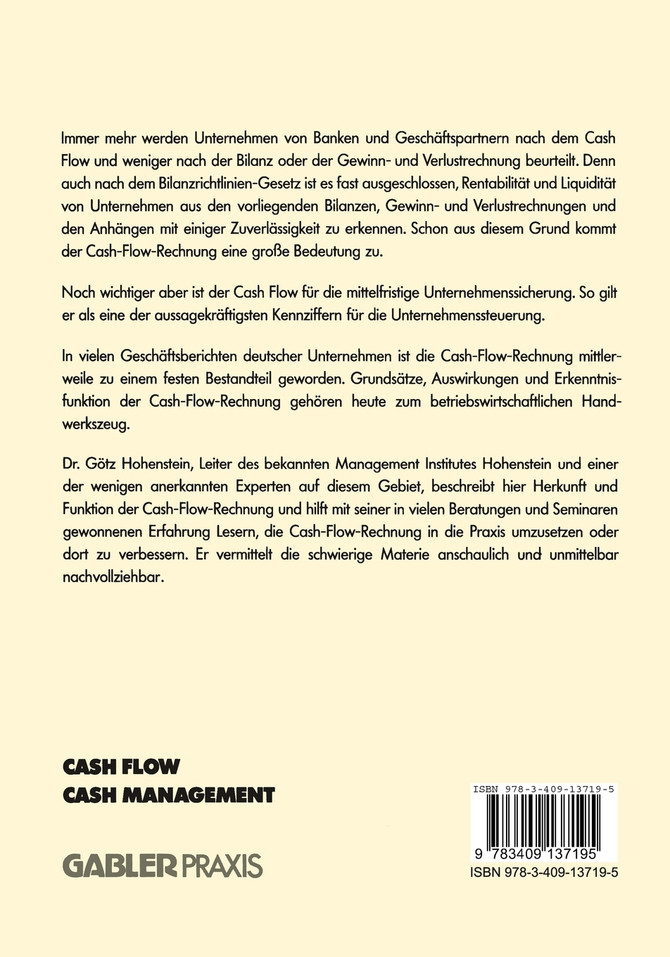 Cash Flow Und Cash Management
