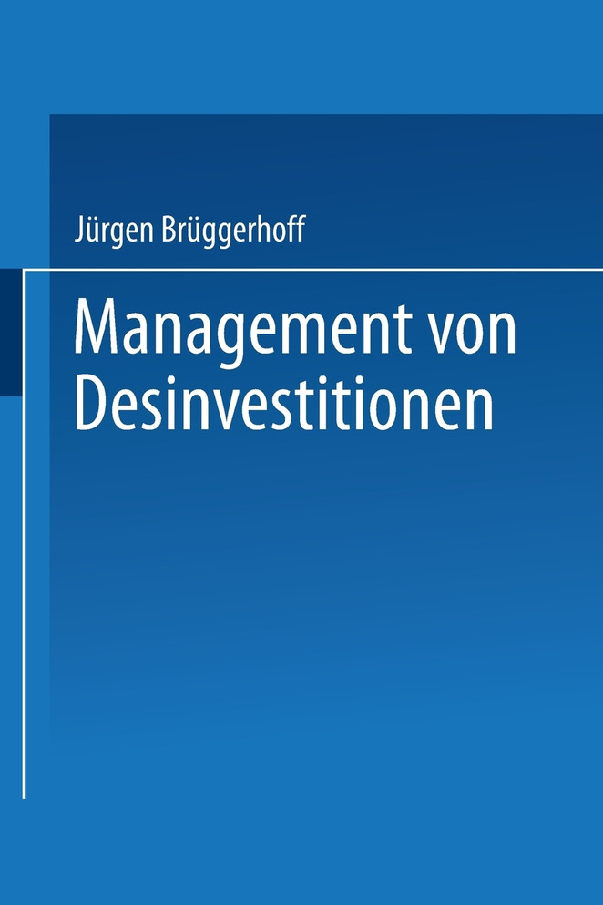 Management von Desinvestitionen