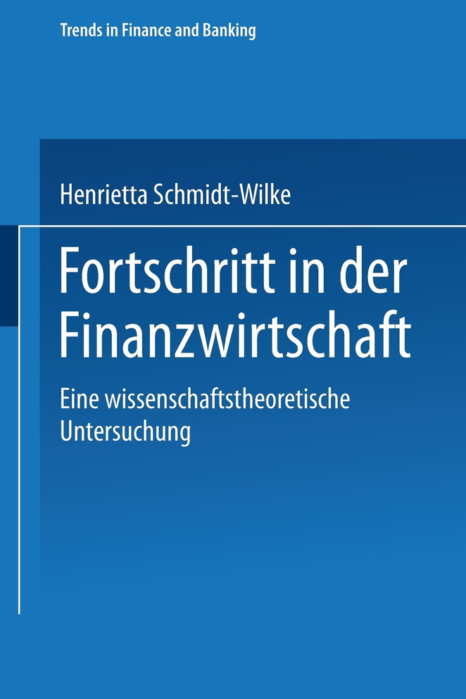 Fortschritt in Der Finanzwirtschaft