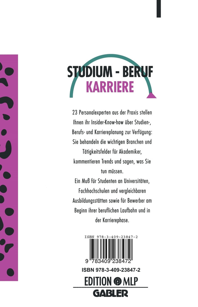 Studium - Beruf Karriere