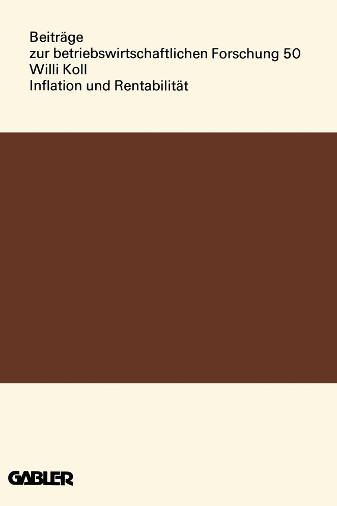 Inflation und Rentabilität