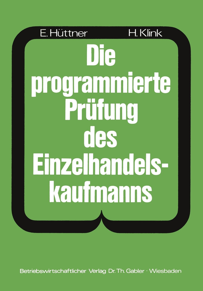 Die programmierte Prüfung des Einzelhandelskaufmanns
