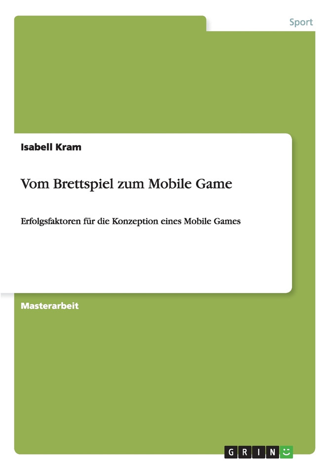Vom Brettspiel zum Mobile Game