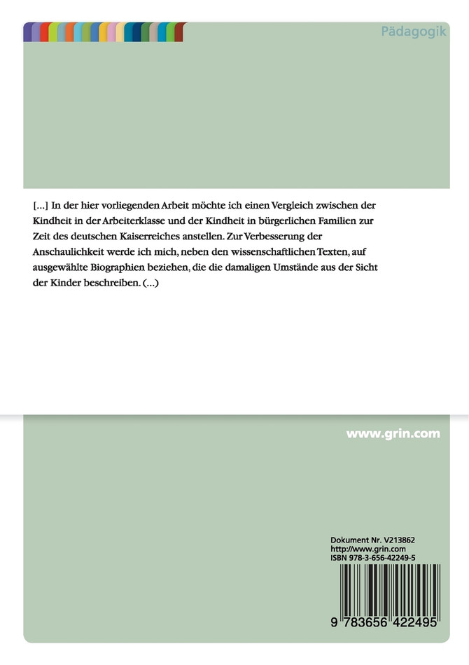 Familienmodelle zur Zeit des deutschen Kaiserreichs