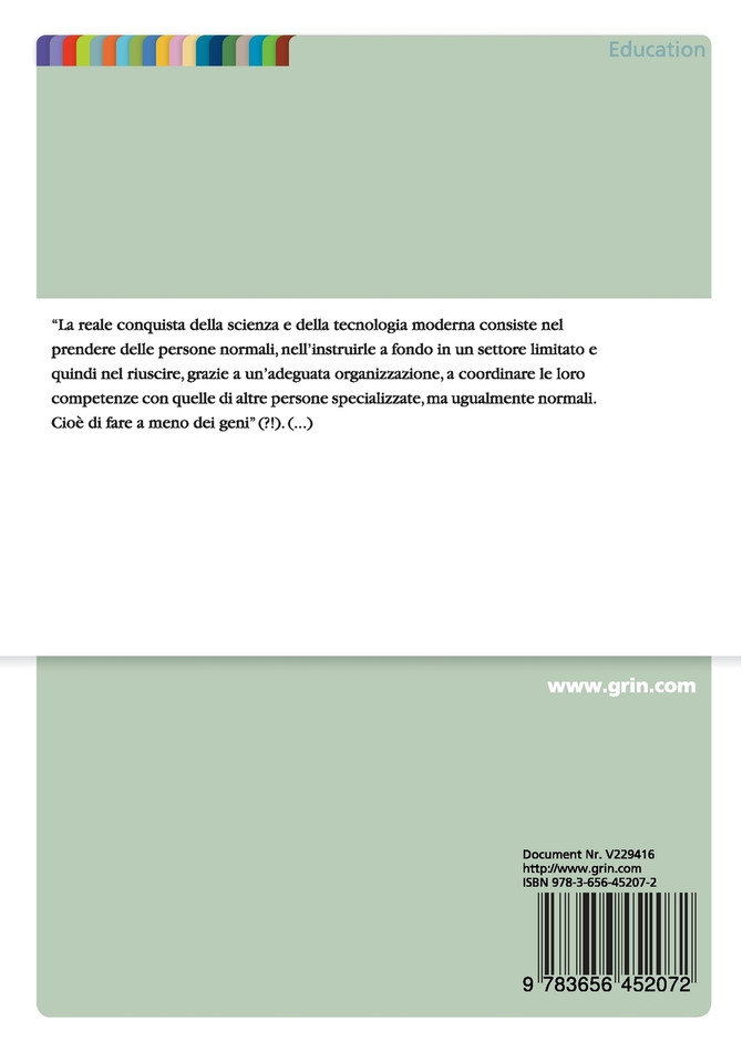 Dal management alla Leadership in Educazione