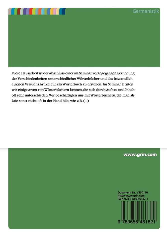 Lexikographie