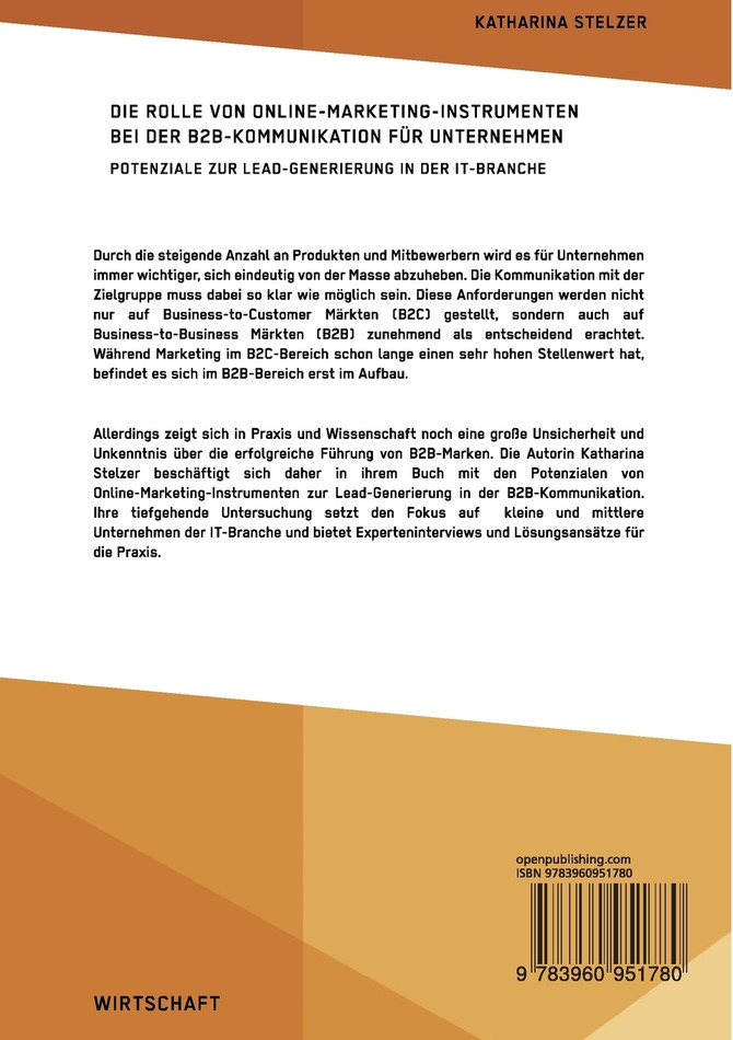 Die Rolle von Online-Marketing-Instrumenten bei der B2B-Kommunikation für Unternehmen
