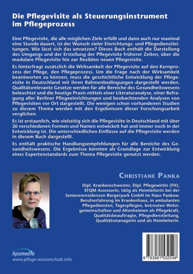 Die Pflegevisite als Steuerungsinstrument im Pflegeprozess