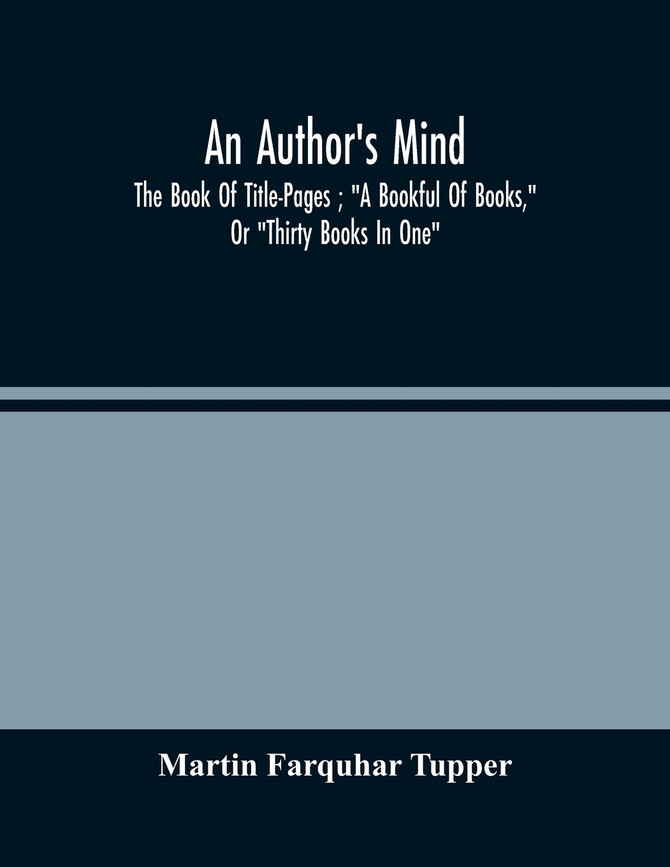 An Author'S Mind