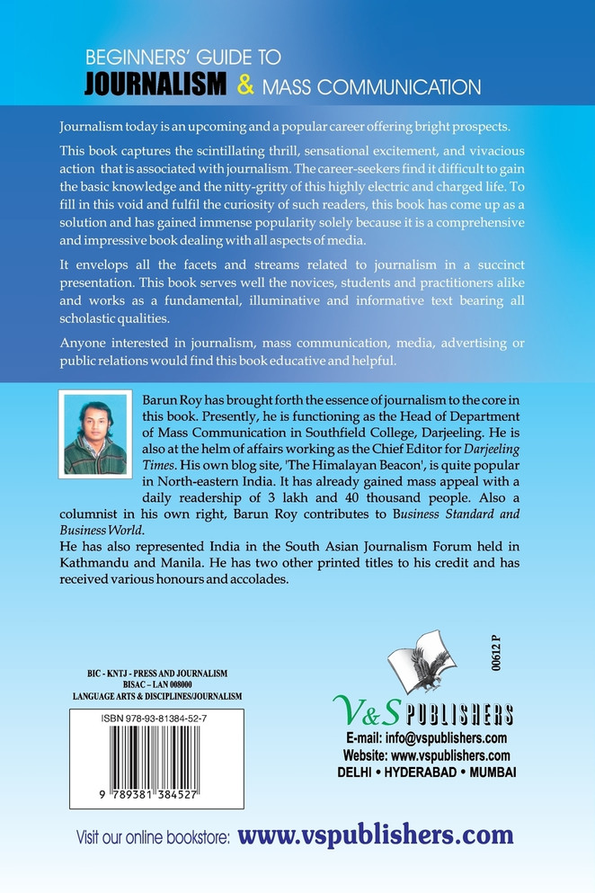 BEGINNERS' GUIDE TO JOURNALISM & MASS COMMUNICATION