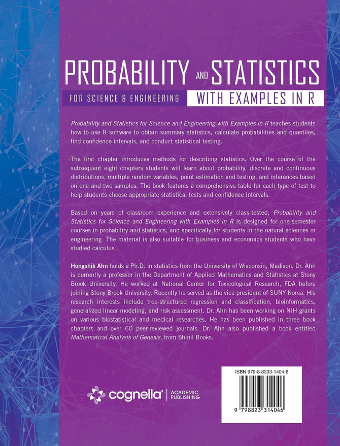 Probability and Statistics for Science and Engineering with Examples in R