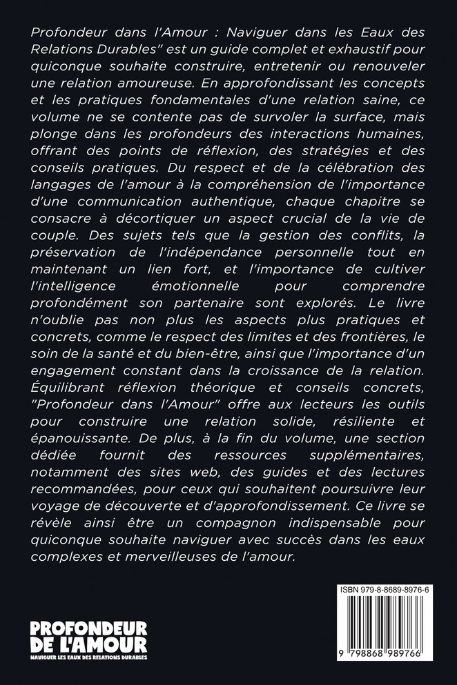 Profondeur de l'Amour
