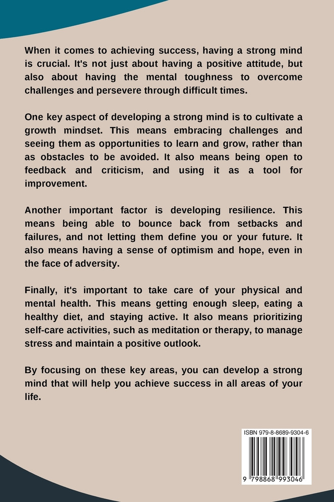 Developing a Strong Mind for Achieving Success