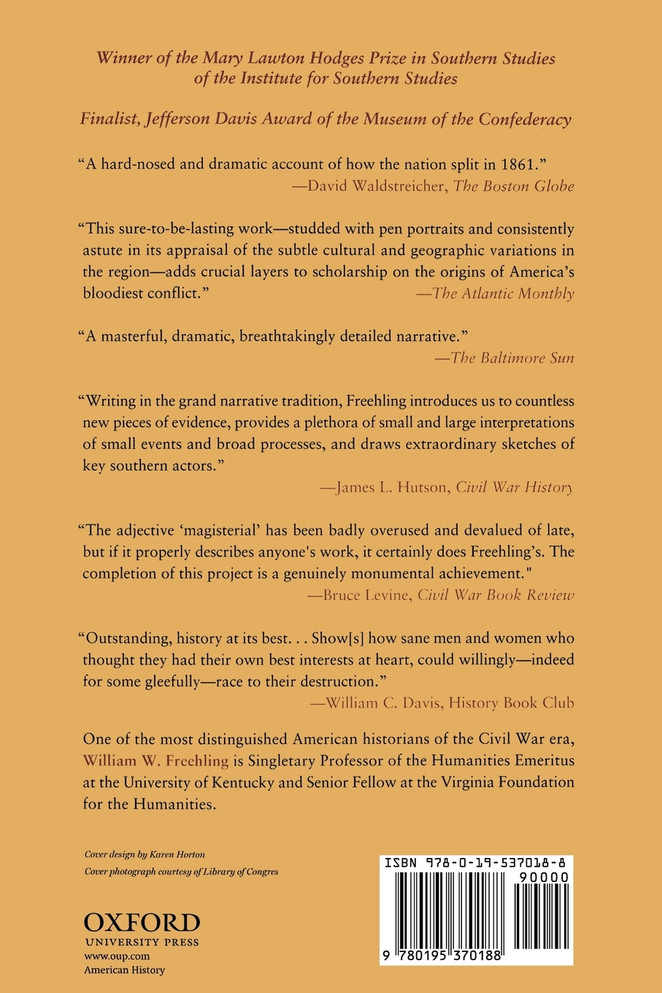 The Road to Disunion, Volume 2