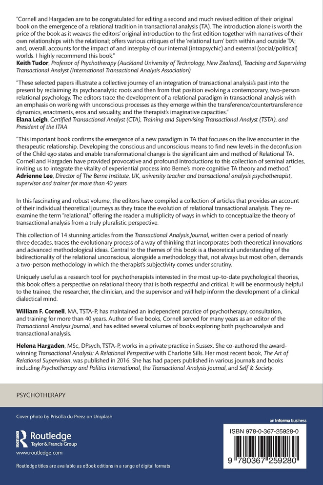 The Evolution of a Relational Paradigm in Transactional Analysis