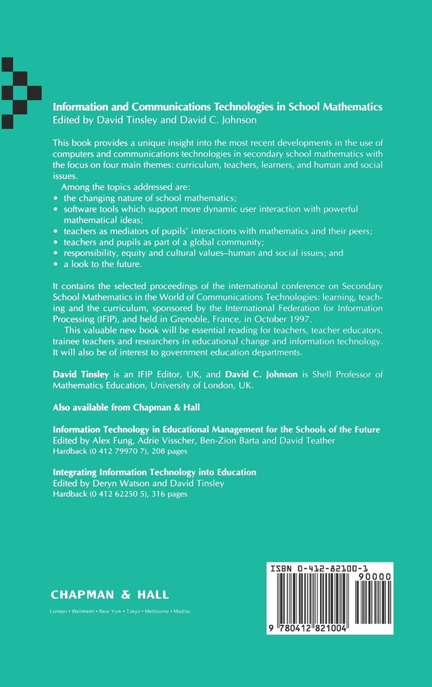 Information and Communications Technologies in School Mathematics