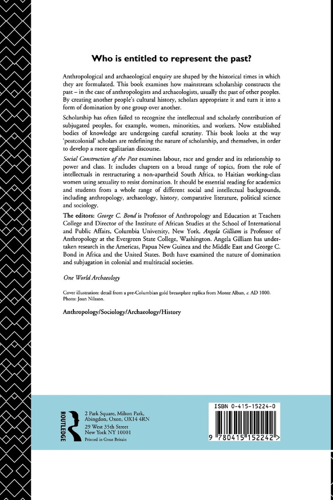 Social Construction of the Past