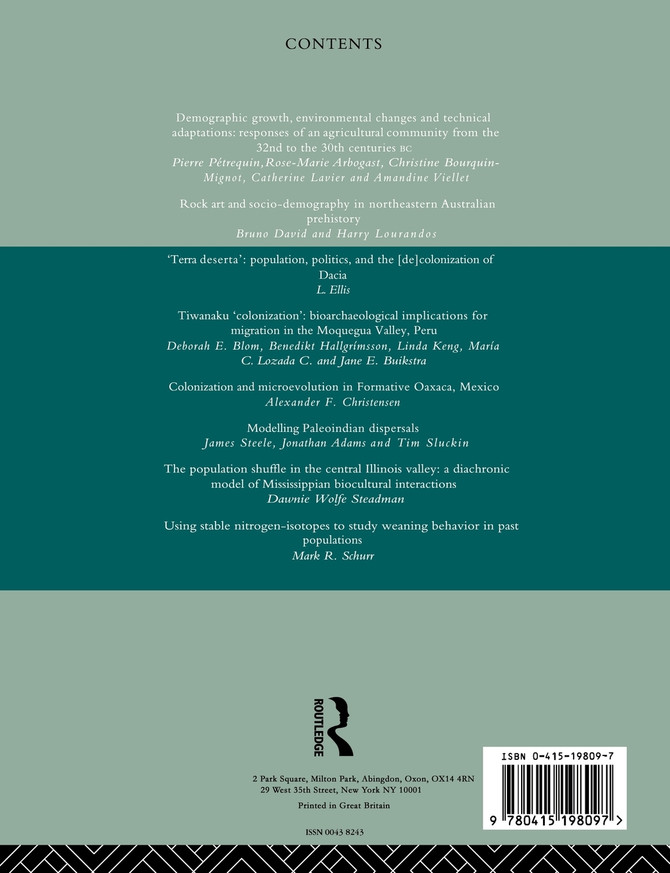 Population and Demography