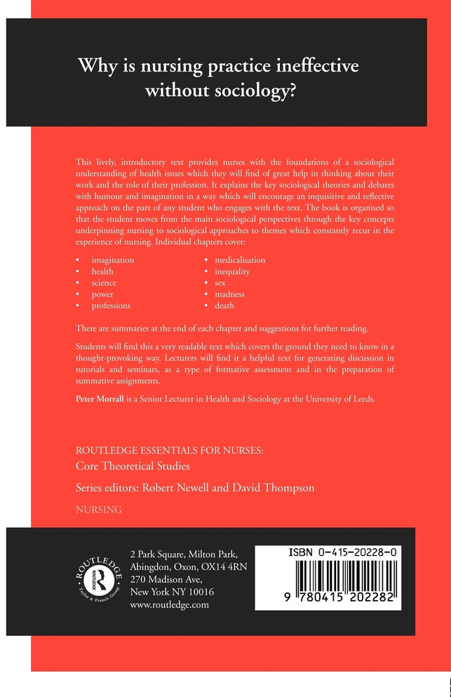 Sociology and Nursing