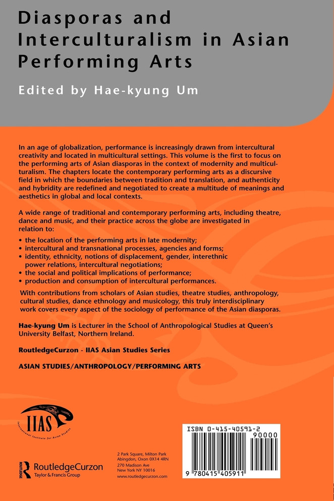 Diasporas and Interculturalism in Asian Performing Arts