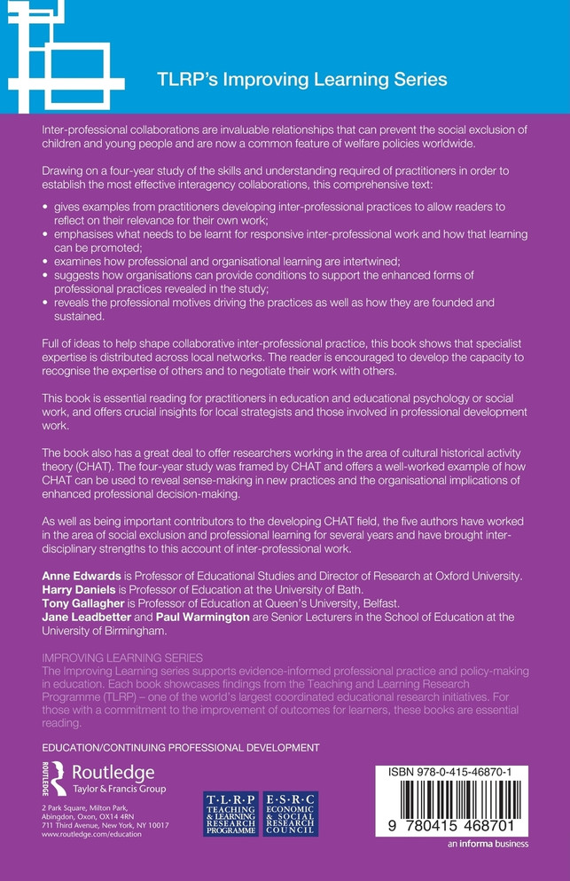 Improving Inter-professional Collaborations